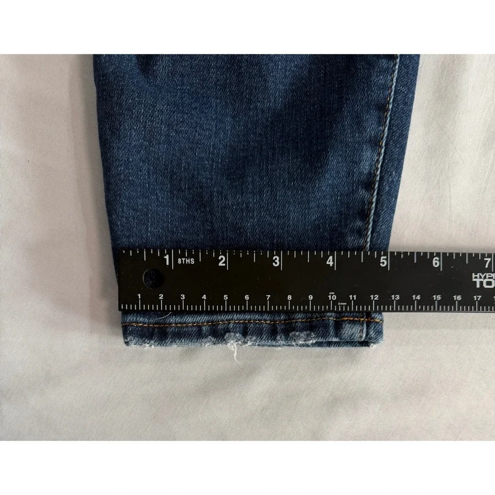 Good American Good Skinny Jeans Size 15 Indigo Dark Wash Cashmere Blend GPSK336T - Picture 4 of 7